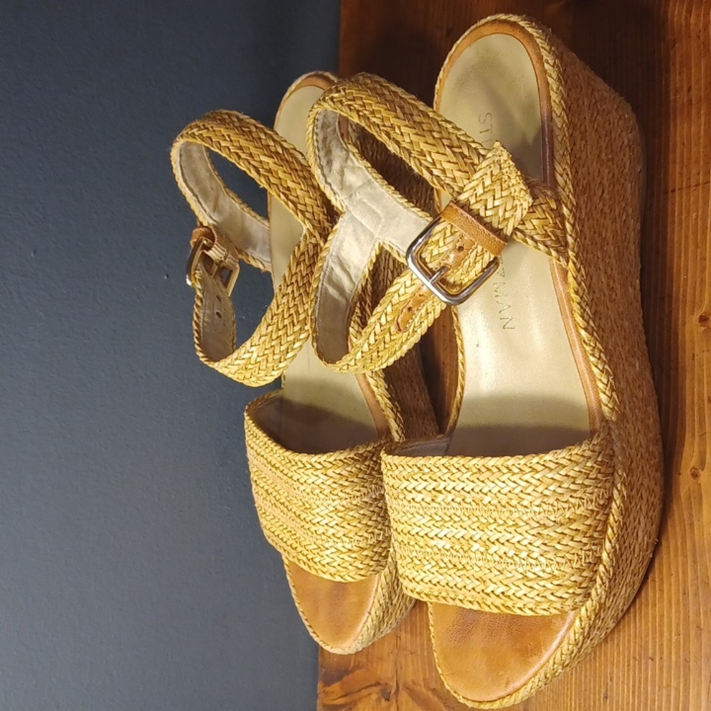 Stuart Weitzman  wedge sandals